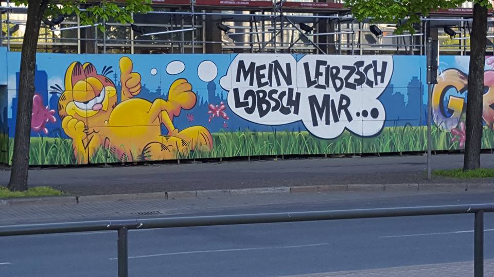 Street art in Leipzig (Foto: Sasha van den Bergh)